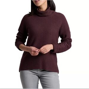 Kuhl Women's Cowl Neck Sweater - Deep Burgundy